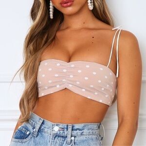 NWT White fox boutique Caipirinha Crop top size small